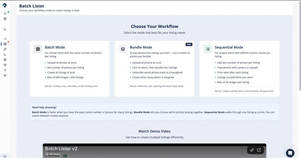 Batch Lister Released
